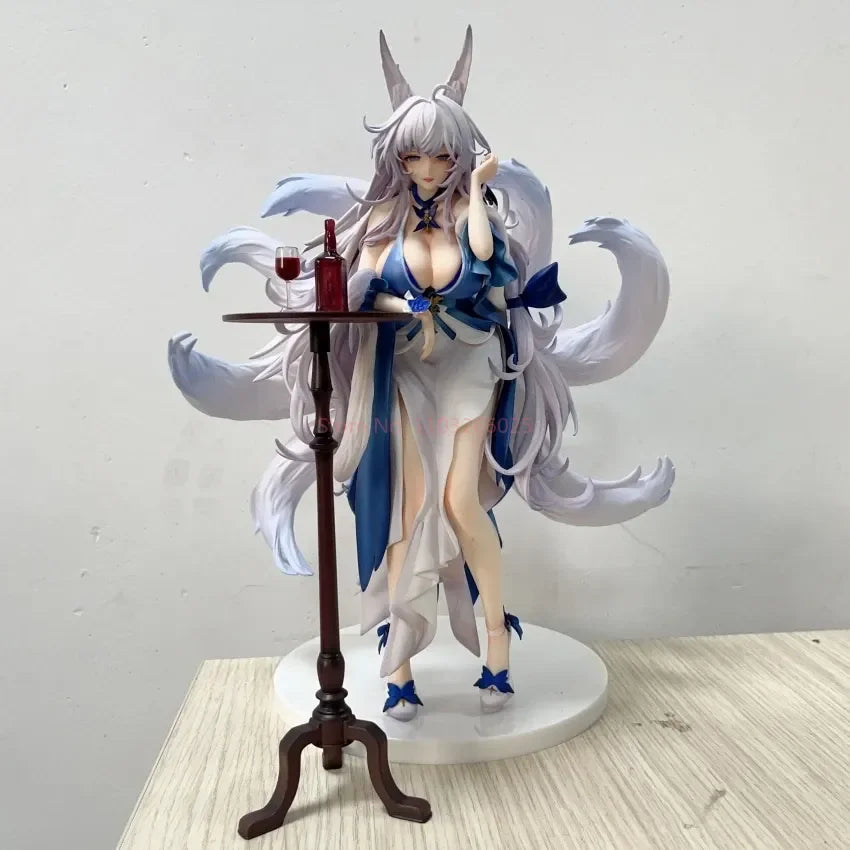 Blue Archive Shinano Haze Moon Tenth Night Dress Gk Handmade Anime Pretty Girl Peripheral Model Ornament
