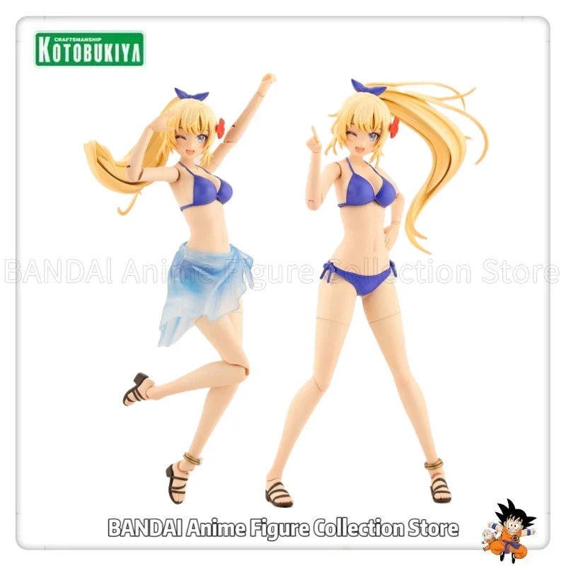 Hot Sale Original Kotobukiya JK021 SOUSAISHOJOTEOEN Ritsuka Saeki Swimsuit 1/10 Scale Full Action Plastic Model Kit