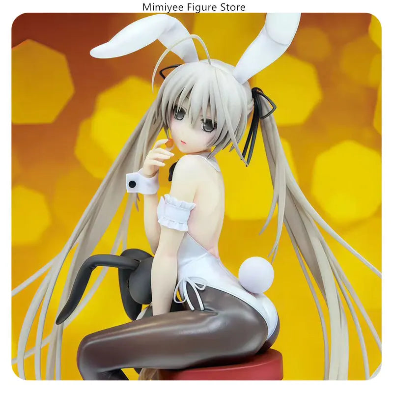 Yosuga no Sora Kasugano Sora Sitting on Chair 16.5cm Anime Figure Statue Desktop Decoration Gift