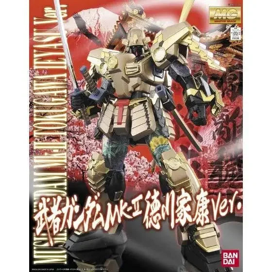 [In Stock] Bandai MG 1/100 MUSHA GUNDAM Tokugawa Ieyasu Ver. MK-II Assembly model Toys Action Figure Gifts Collectible