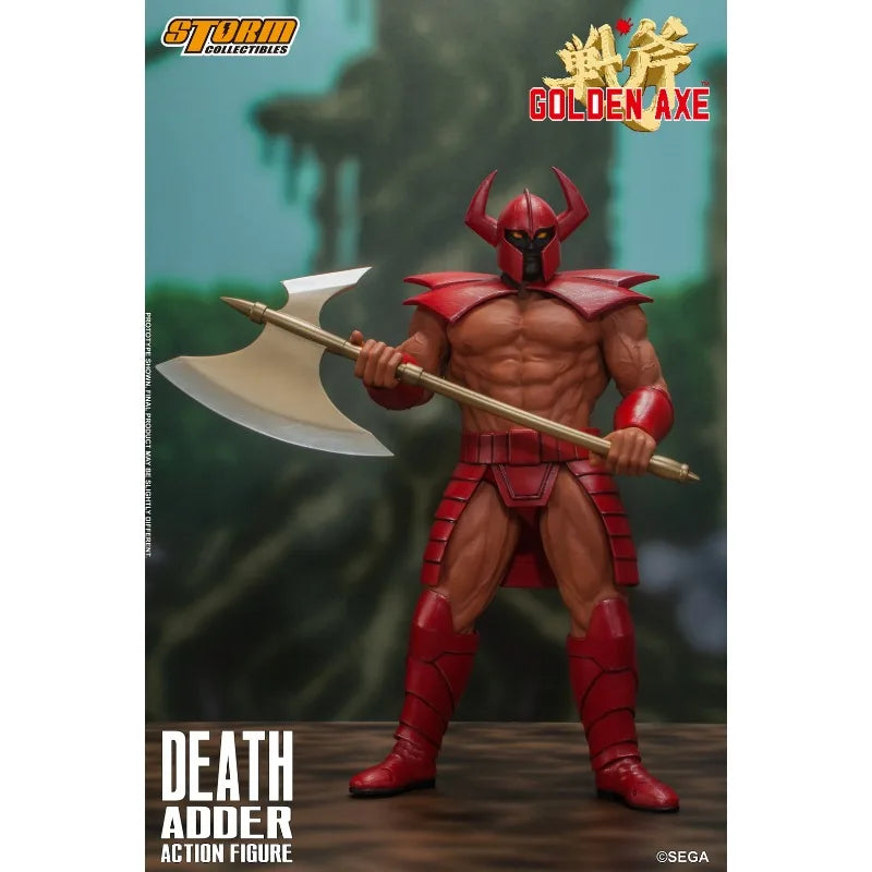 Brand New Storm Toys Original 1/12 Arcade Battle Axe BOSS Demon King Death Viper DEATH ADDER Game Doll Toy Gift Collection Spot