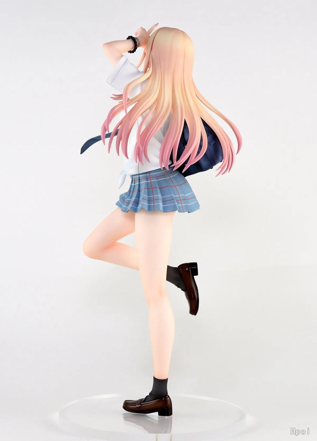 28CM Anime My Dress Up Darling Kitagawa Marin Figure School Uniform Dress Up Standing Model Toy Gift Action Figure For Kids PVC