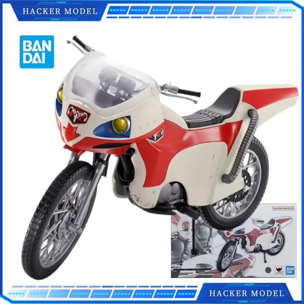 Bandai SHF New Cyclone Masked Rider 1 Motorcycle Figure Motorcycle Accessories Model Toys Desktop Ornaments Collectibles Gifts