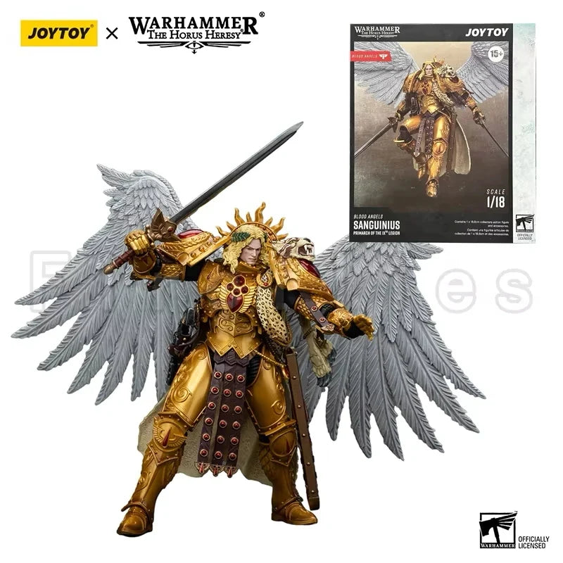 1/18 JOYTOY Action Figure The Horus Heresy Blood Angels Sanguinius Primarch of the IXth Legion Re-issue Version