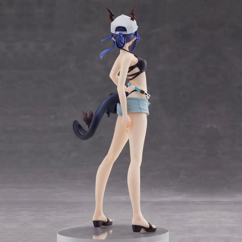 Arknights Chen Figurine Swimsuit Beautiful Girl Model Ornament Anime Standing Posture Second Dimension Toys Gifts
