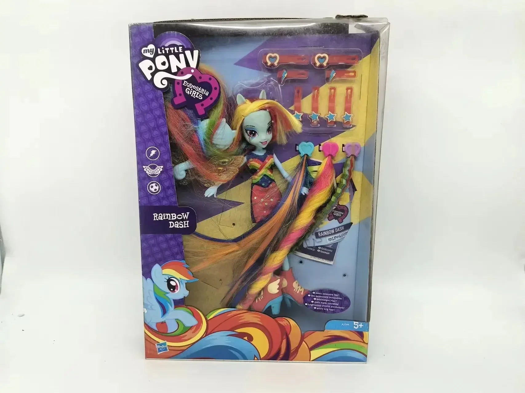 Original Genuine Hasbro My Little Pony Equestria Girls Collection Anime Figures Sunny Flare Sour Sweet Applejack Toy for Gift