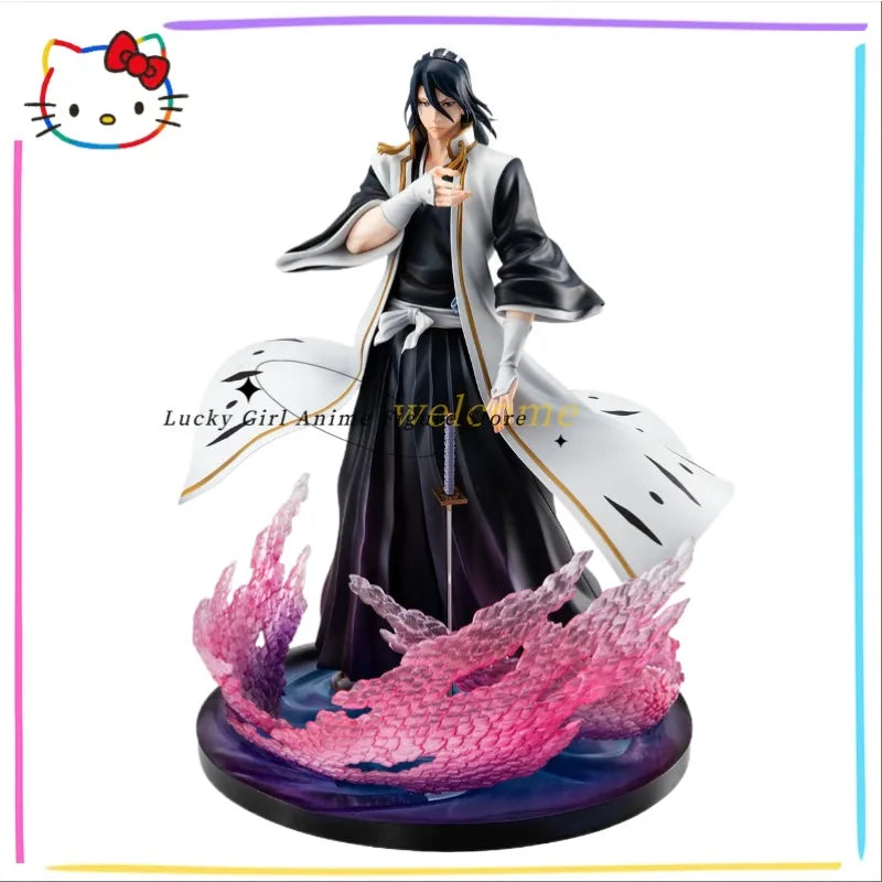 '-In Stock Original MegaHouse BLEACH Kuchiki Byakuya Thousand Years of Blood War Anime Figure Model Gift Toys Collect