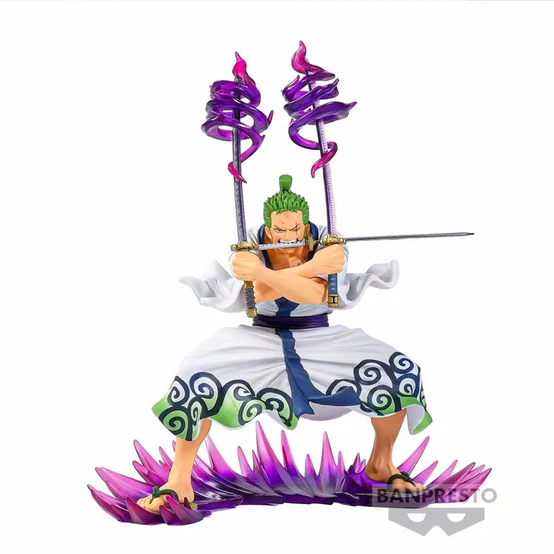 Bandai Original Banpresto Anime One Piece DXF SPECIAL Luffy Zoro Ace Edward Newgate Dracule Mihawk Action Figures Model Toys