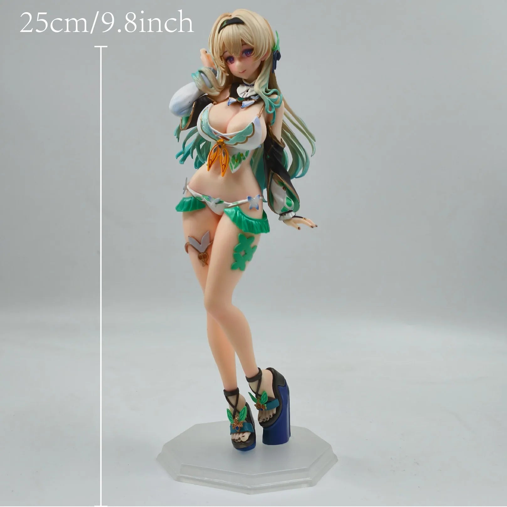 25cm 9.8 inch Anime Ffy Action Figures Pvc Statue Desktop Ornamen Collection Statue Model Decoration Room Desk Toys Children Gif