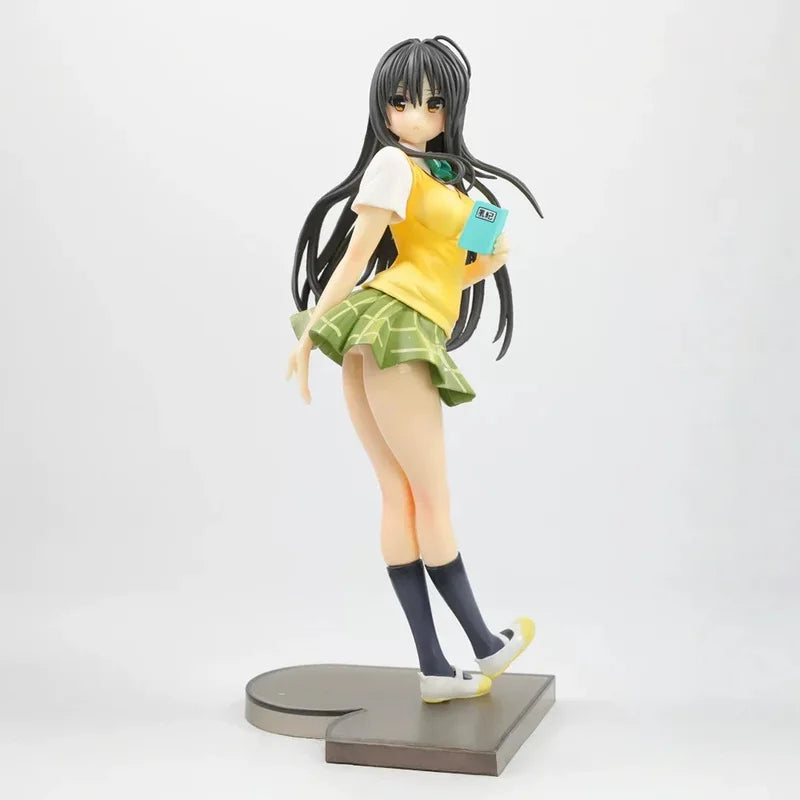 Bestseller Moe Anime Figure To Love-Ru Beautiful Girl Statue Desktop Pc Case Car Dashboard Ornament Birthday Gift For Anime Fans