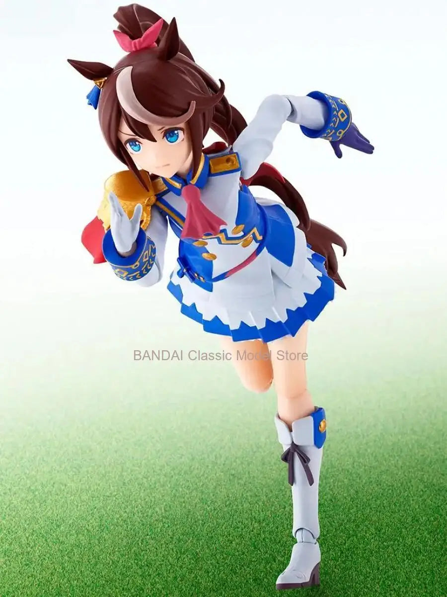 BANDAI Original S.H.Figuarts Umamusume Pretty Derby Tokai Teio  Action Figure Assembly Model Toys Collectible Model Ornaments