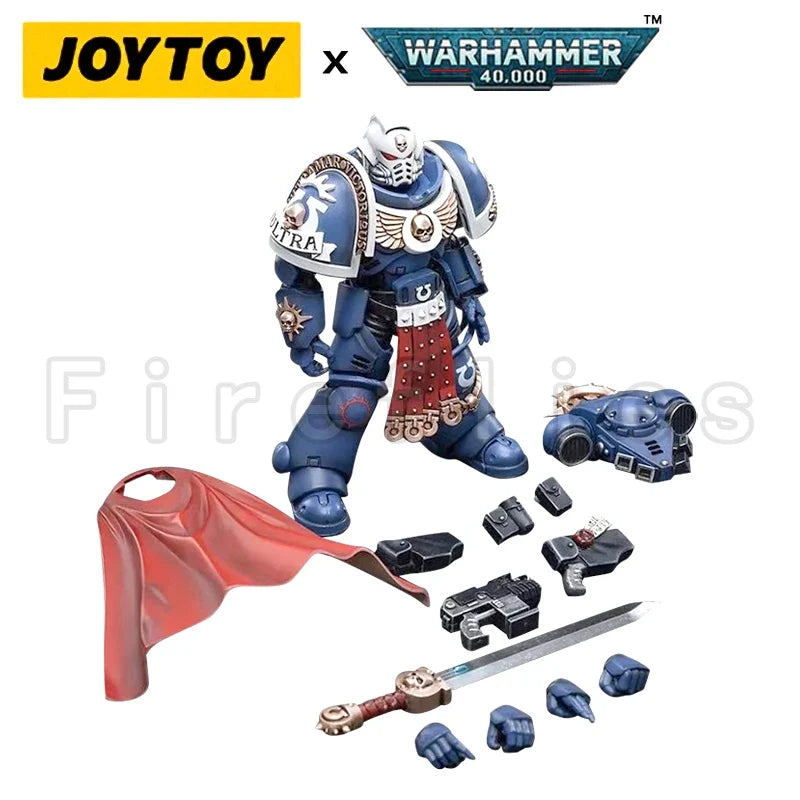 1/18 JOYTOY Action Figure 40K Primaris Captain Re-issue Version Anime Collection Model Toy
