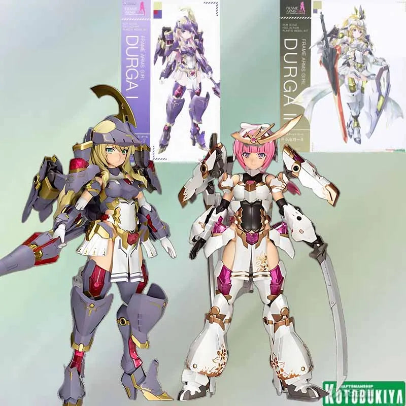 Kotobukiya Original FRAME ARMS GIRL DURGA I  Anime Action Figure Assembly Model Toys Collectible Model Ornaments Gifts