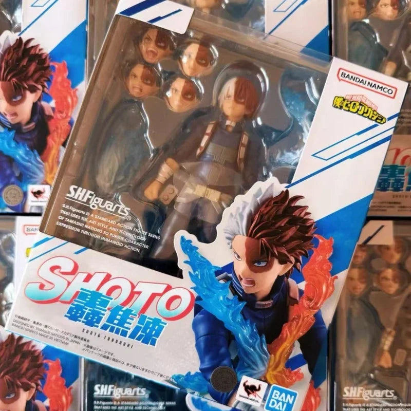 In Stock Bandai S.H.Figuarts SHF My Hero Academia deku Anime Action Fighter Finished Model Toy gift for Children kid