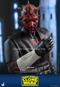 Auf Lager Hottoys Ht 1/6 Tms024 Star Wars, The Clone Wars Darth Maul Actionfigur Modell Spielzeug 29cm Sammlerstück Ornament Geschenk