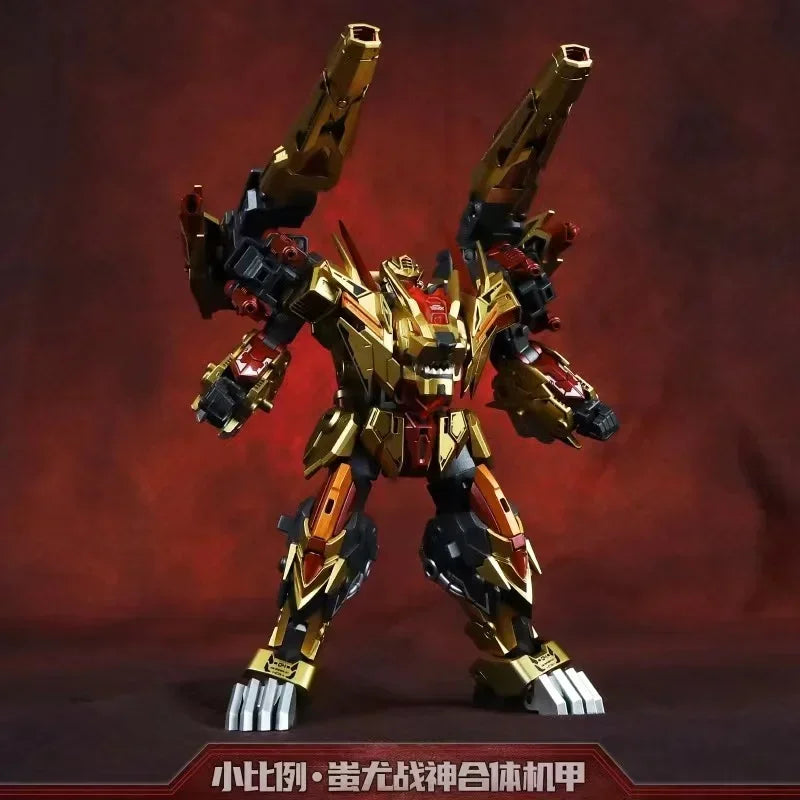 In Stock Cang-toys Chiyou mini CY-MINI Predaking Combiners 6-in-1 Small Scale Chiyou Action Figures Robot Toy