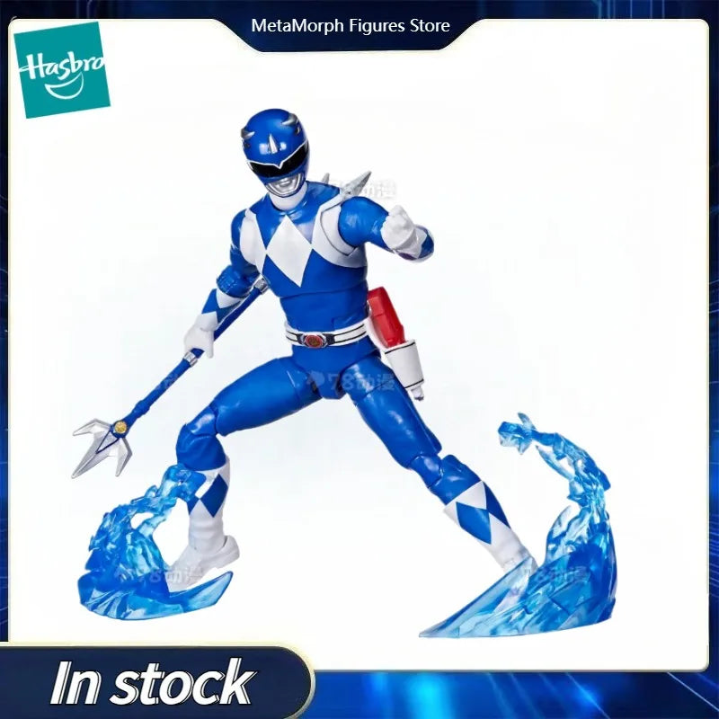 Original Hasbro Power Rangers Lightning Collection MIGHTY MORPHIN BLUE RANGER Figur Anime-Figur Spielzeugsammlung Modell