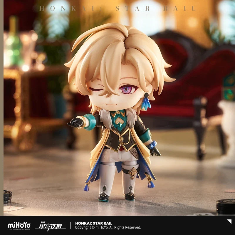 Honkai Star Rail Aventurine Nendoroid Mini Figure 100mm in stock