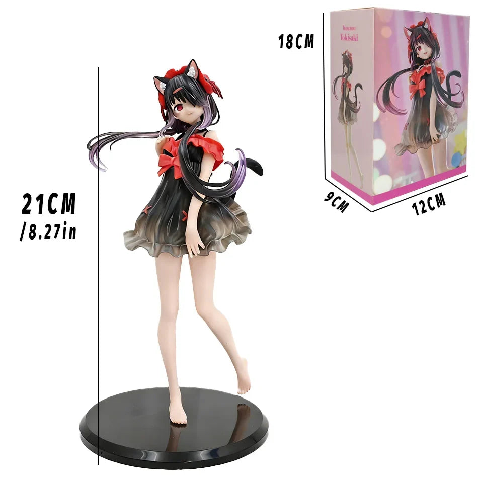 New Release: Date A Live Figure-Kakyoin Kakyoin in Pajamas(Beautiful Girl)Desktop Decoration Action Figure PVC Model Doll Toy