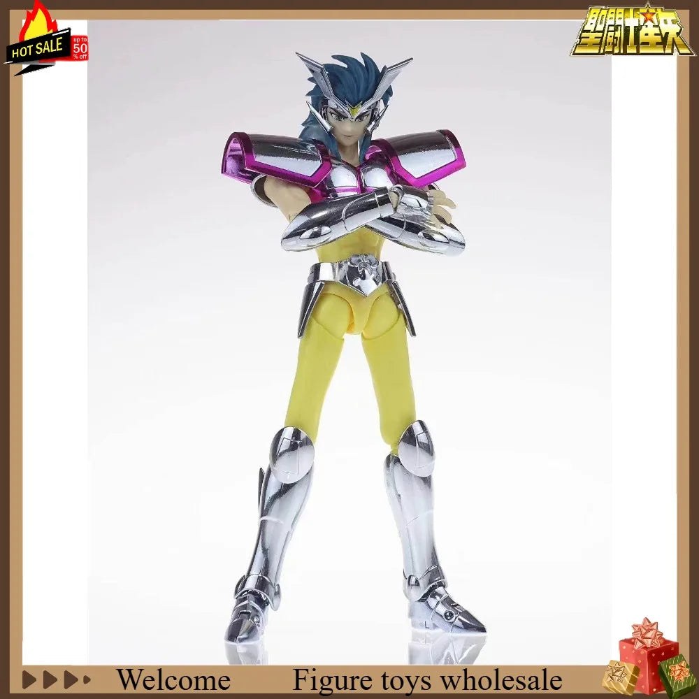Spot Delivery CS Model Saint Cloth Myth EX Hound Asterion Zodiac Silver Knight Action Figure Toy Collection