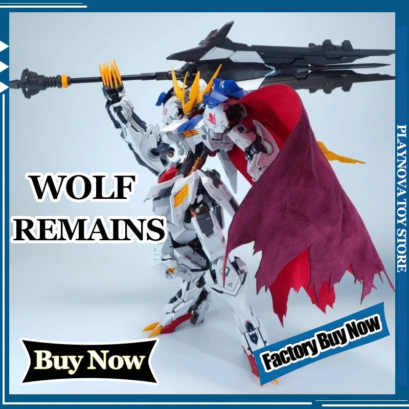 Wolf Remains PG LOGAR Actionfigur BARBATOS LUPUS Rex Anime Figuren 1/60 Maßstab Bausatz Legierung Skelett Modell Kit Geburtstagsgeschenk