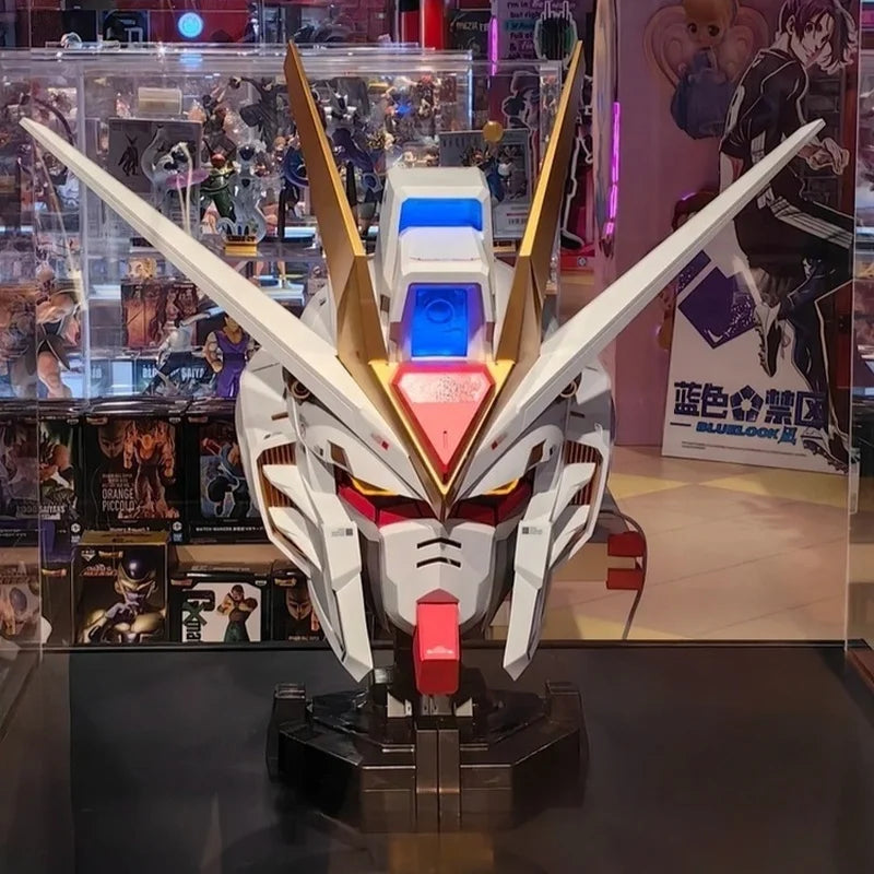 Bandai Original Bn Head Collection Vol.2 Strike Freedom Gundam Anime Action Figure Assembly Model Toys Birthday Gift for Boys