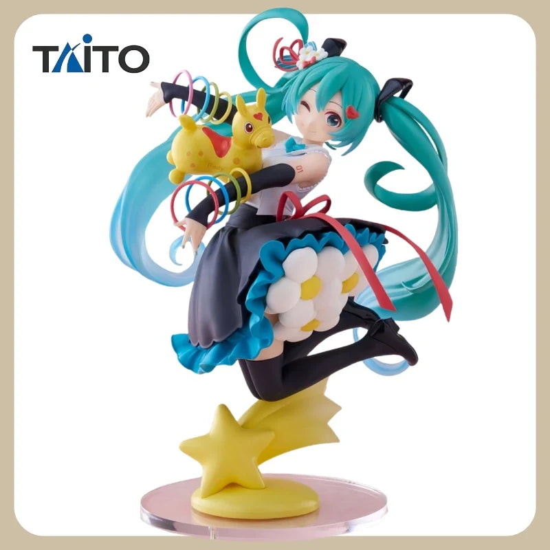 100 % offiziell echtes TAITO AMP+Hatsune Miku✕Rody 39th Anniversary Ver. Actionfiguren Anime-Statuen-Modell Mädchenspielzeug Kollektionen