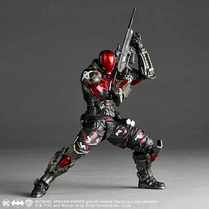 Original Kaiyodo Revoltech Amazing Yamaguchi Batman Arkham Knight Ver 1.5 In Stock Anime Action Collection Figures Model Toys