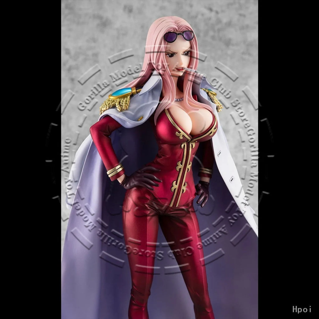 In Stock Original Genuine MegaHouse POP ONE PIECE Hina 235mm Portrait Of Pirates Anime Figure Statue Collectible Ornament
