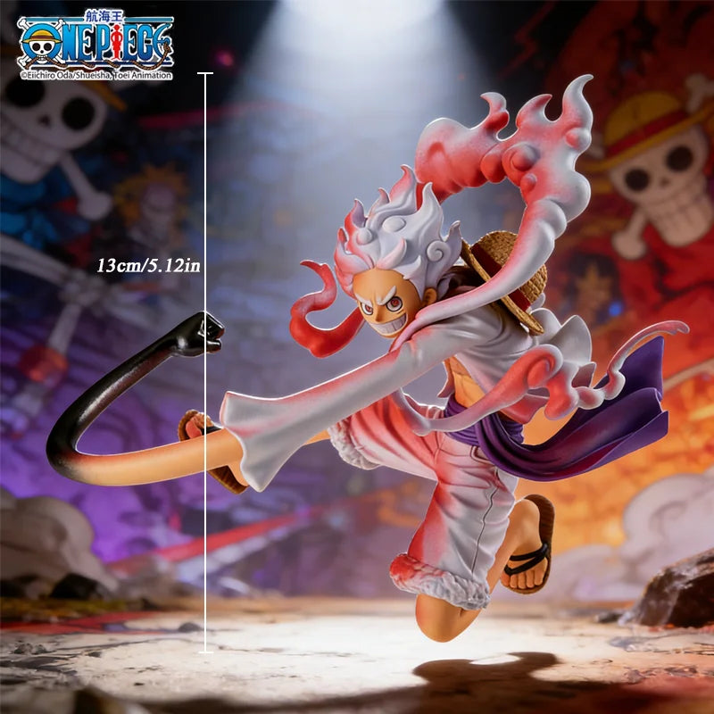 1pc Official One Piece Luffy's Gear Fifth Home Decor Figure, Anime Must-Have Gift for Valentine's Day, Birthday Desk.