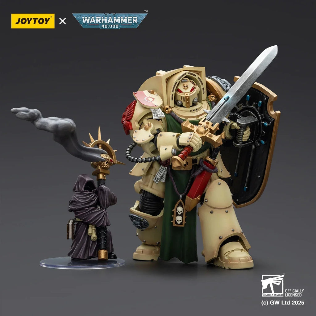 JOYTOY 1/18 Action Figure Warhammer 40K Dark Angels Deathwing Knight 1 Deathwing Knight 2 Deathwing Knight 3 Collectible Toys