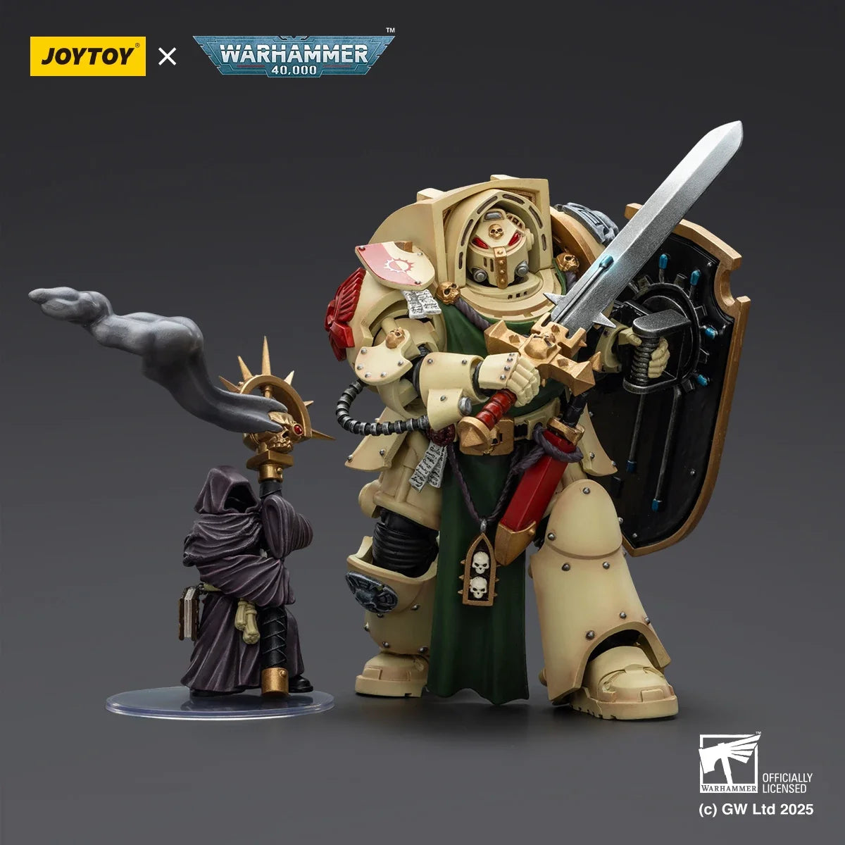 JOYTOY 1/18 Action Figure Warhammer 40K Dark Angels Deathwing Knight 1 Deathwing Knight 2 Deathwing Knight 3 Collectible Toys