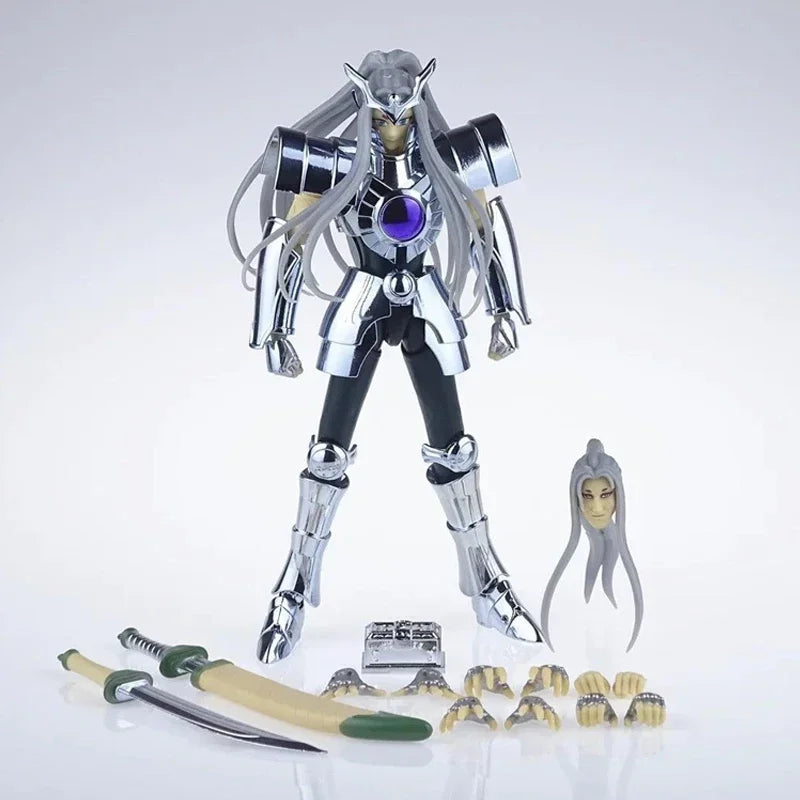 CS Model Saint Seiya Myth Cloth EX Centaurus Babel Auriga Capella Aranea Asterion Touma Argeti Silver Knights of Zodiac Figure