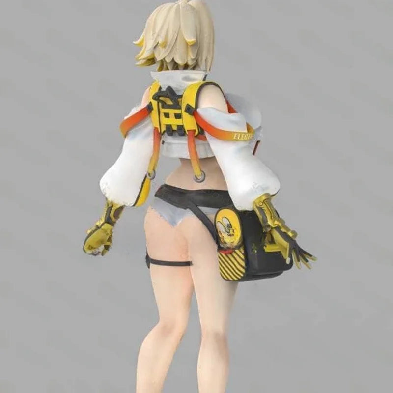 Assembling Resin White Model Vic Godd High Precision 3D Printed Game Figurine Practice Model for Collectors And Fans