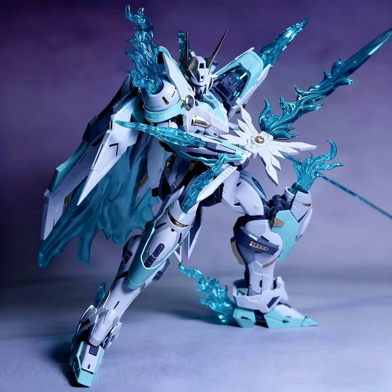 SNAA 1/100 Particle Awakening Armanent Fire Lord YR-04 Assembly Model Kit Action Figures Articulated Mecha Toy Collectible Gift