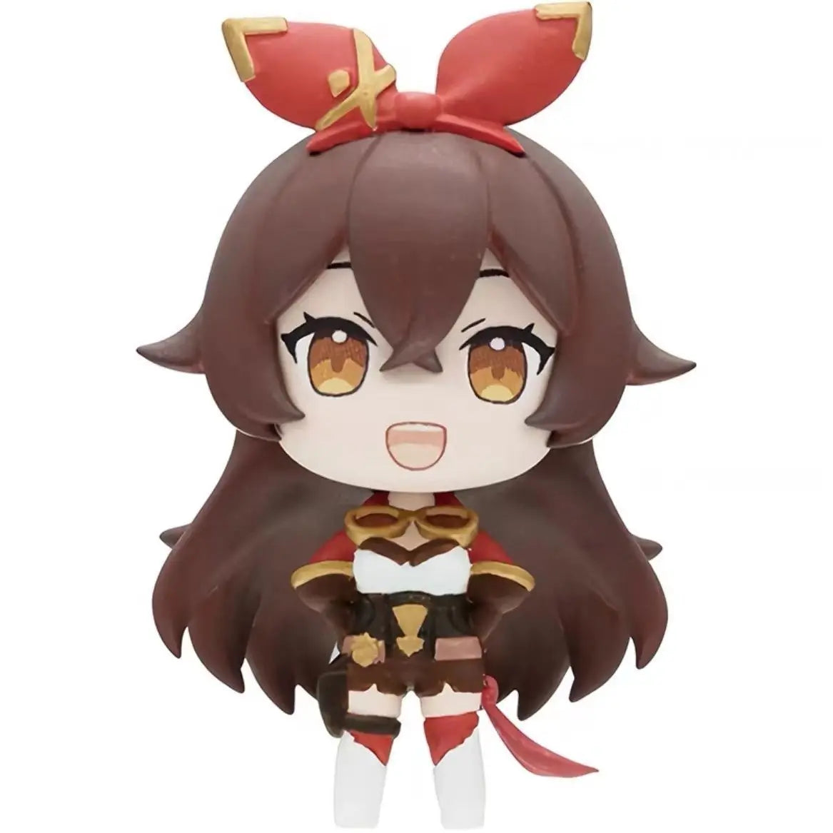 Anime Genshin Impact Kawaii Figure Paimon Amber Klee Kelly Action Figure Cute Game Figurine Model Kid Toys Children's Day Gifts