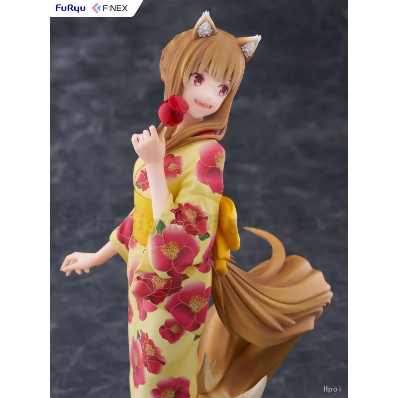 Original in Stock F:NEX MERCHANT MEETS THE WISE WOLF Holo BathrobeVER. Toys Statue Model Doll Ornaments Gift Figure Collection