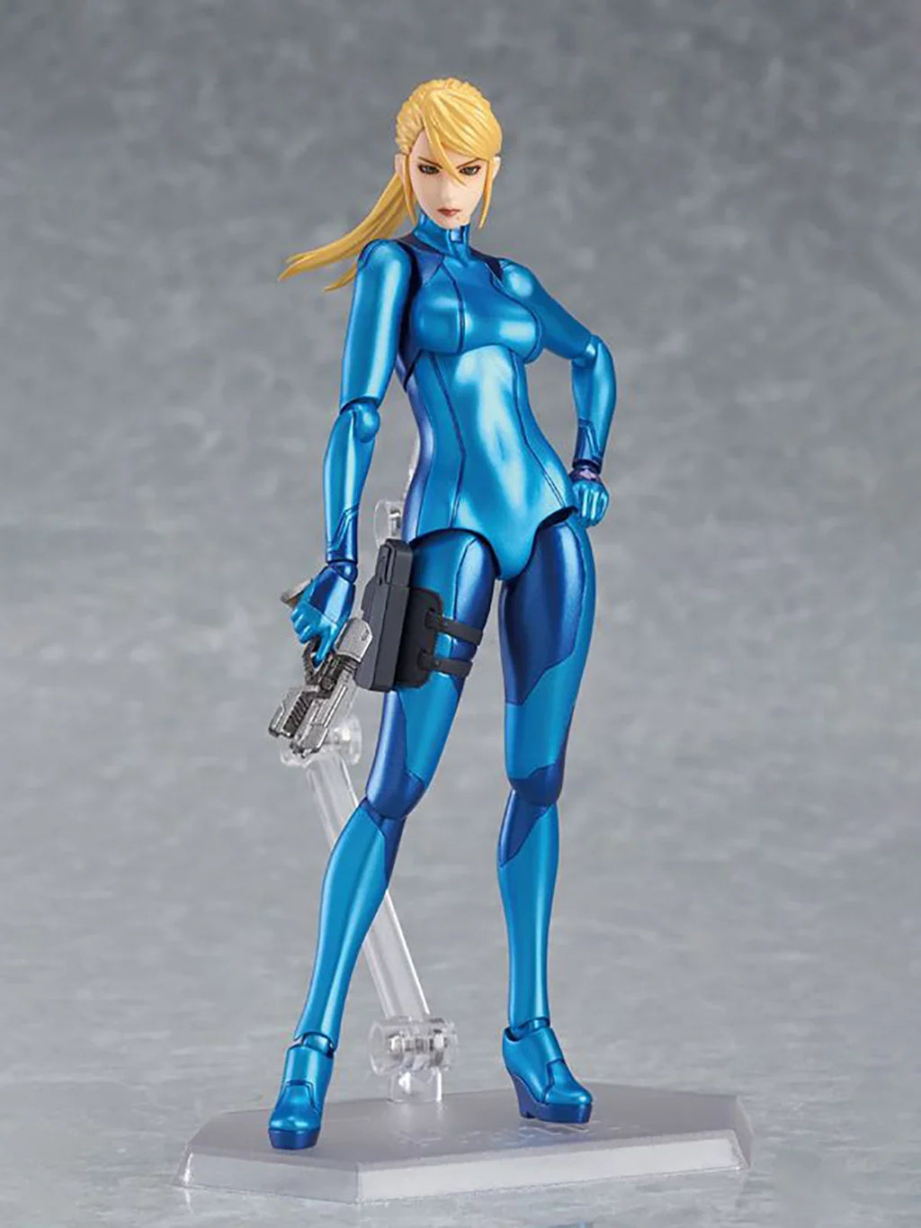 Original Genuine Max Factory Action/Dolls Figma (#306) (#133) Metroid: Other M Samus Aran & Zero Suit Ver. H=135mm H=15cm Figure