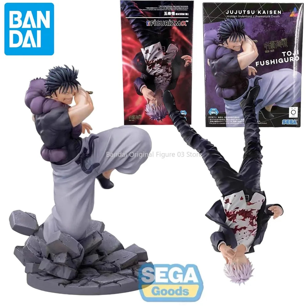Original Jujutsu Kaisen SEGA SEGA Toji Fushiguro Satoru Gojo Hidden Inventory Anime Figure model Toys Boys Collectibles 20cm
