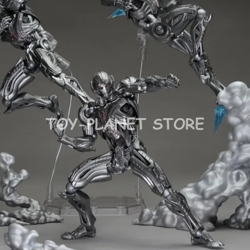 In Stock AC Factory 16cm Ultron Action Figures Kaiyodo Amazing Yamaguchi Avengers Anime Collection Ko Model Customized Gift Toys