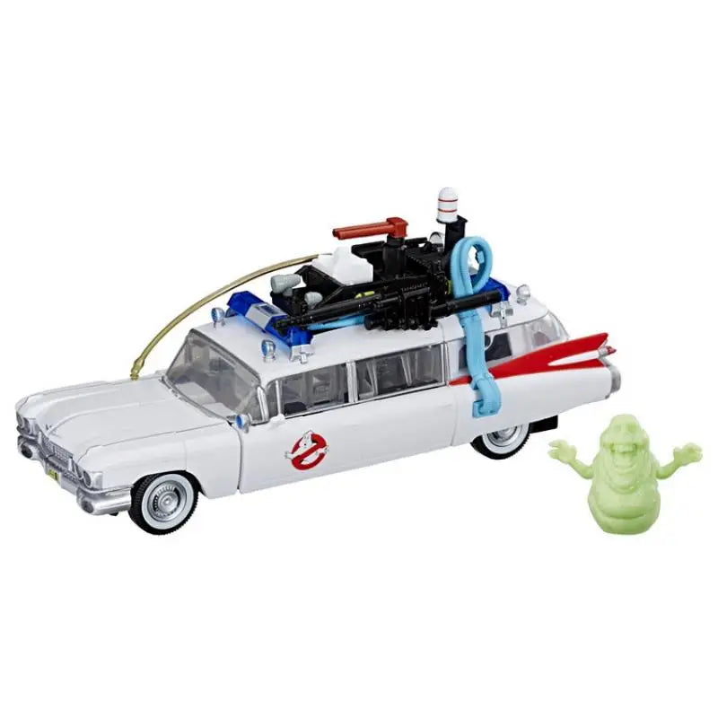 Hasbro Transformers x Ghostbusters Ectotron Action Figure Ecto-1 Autobot Toy Gift E6017