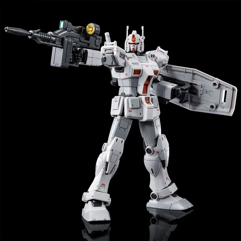 Bandai Original HG GUNDAM （Origin）RX-78-02 1/144 Anime Action Figure Assembly Model Toys Gifts For Children Complete Set