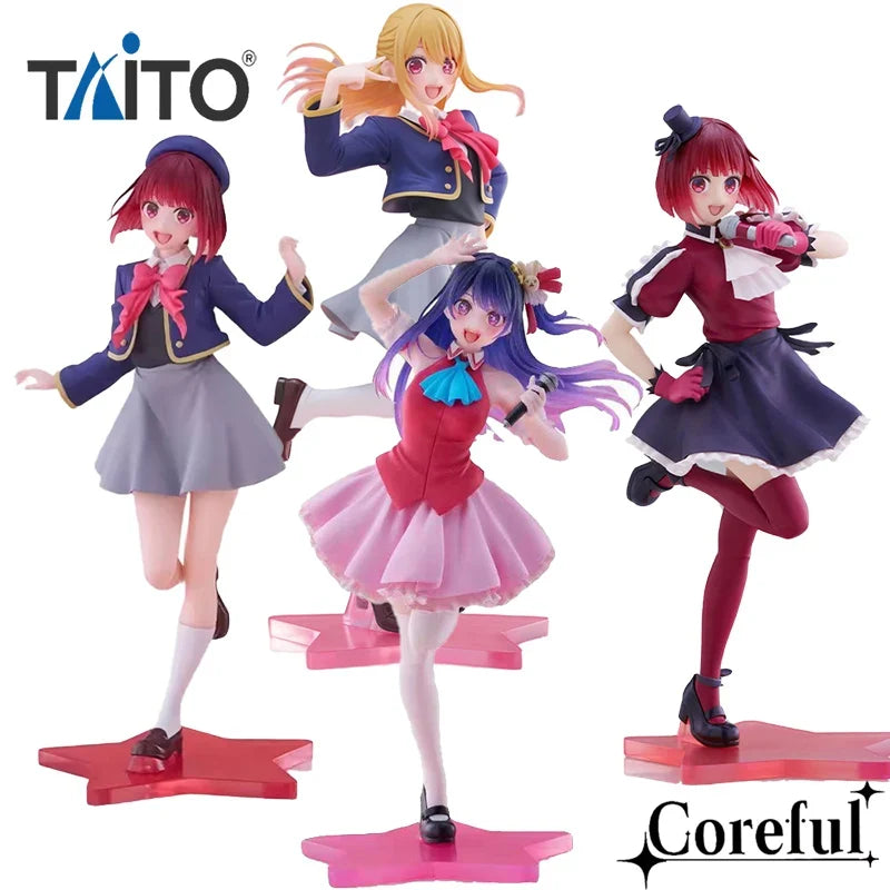 In Stock TAiTO Coreful  OSHI NO KO Hoshino Ai Hoshino Rubii Arima Kana PVC Anime Action Figures Model Collection Toy