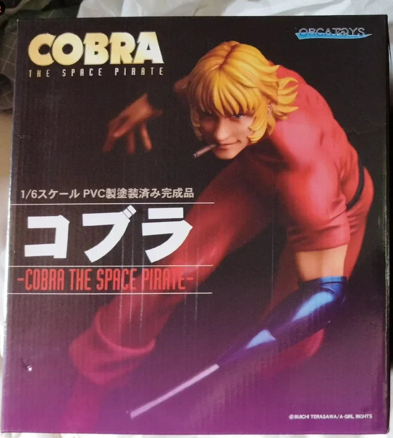 Original Orcatoys Cobra Cobra The Space Pirate  Anime Figure Release 2 Collectible Figure Pvc Anime Model Movable Toy Boy Gift