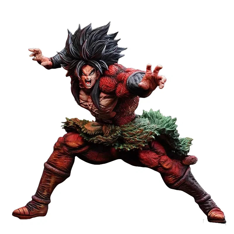 New 28cm  Anime Figures Dragon Ball Super Saiyan 4 Broli Figures Pvc Statue Collection Model Desk Decoratio Birthday Gifts Toys