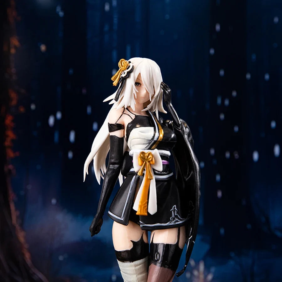 Nier Machine Age Kimono Series Bishoujo Figure Model, A2 Juhar Standing Statue.