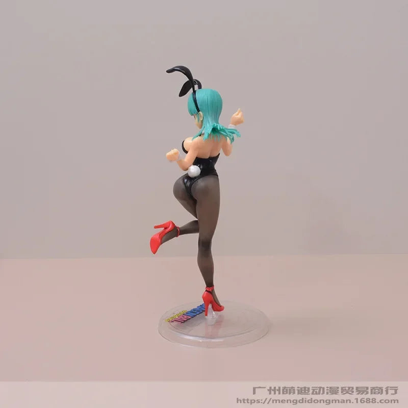 20CM Anime Model Dragon Ball Z Girl Boomer Bikini Military Uniform Figure Bulma Bunny Girl Figure Dragon Ball Z gIFT