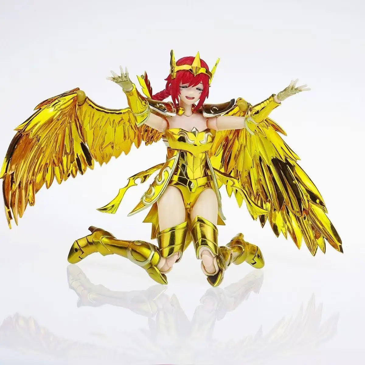 Great Toys/GT Saint Seiya Myth Cloth EX Sagittarius Yvette Holy Contract Female Zodiac Knights of Action Figure Model