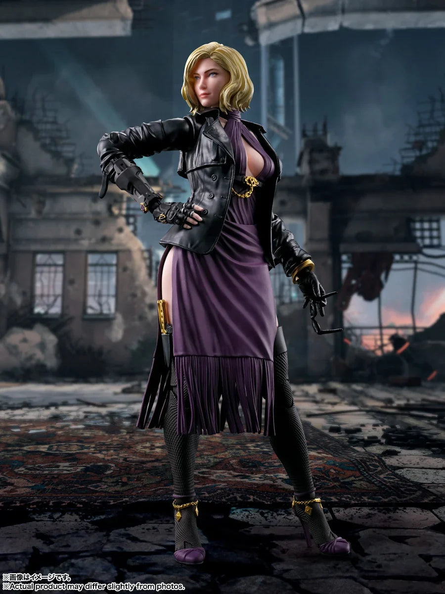 100% Original Bandai Shf S.H.Figuarts Nina Williams Tekken 8 In Stock Anime Action Collection Figures Model Toys In Stock Gifts