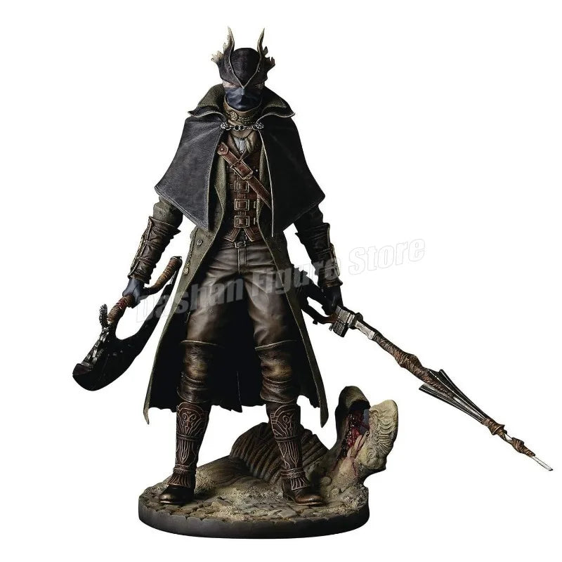 Bloodborne The Old Hunters Actionfigur Statue 31cm Sammlung Ornamente Spiel Jäger Eileen The Crow Henryk Figurenmodell Spielzeug